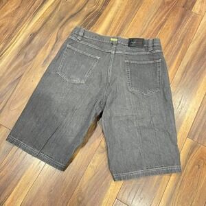 FUBU Grey denim shorts #denimshorts